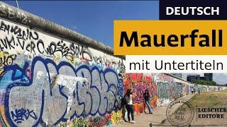 Deutsch - Mauerfall mit Untertiteln