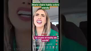 Marie Claire habla de Wendy 