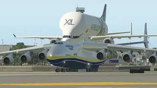 Epic Sky Showdown Antonov vs. Airbus Beluga XP11