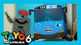 Alone in the Garage  Tayo S6 Short Episode  Kids Cartoon  Tayo the Little Bus