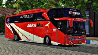 Po Agra Mas Captain JB3 Hino Voyager Mod Bussid Terbaru