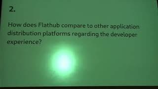 LAS 2023 -  Flathub Focus Group