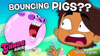 World’s Most Dangerous PIG  The Guava Juice Show