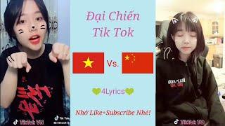 Tik Tok Đại Chiến Việt Nam Vs. Trung Quốc - Trào lưu mới Học Mèo Kêu cực cute 