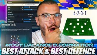 FIFA 23 MOST BALANCED FORMATION BEST ATTACK & BEST DEFENSE - 4-2-3-1 NARROW TACTICS & INSTRUCTIONS