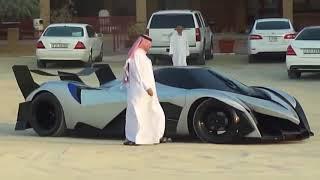 DEVEL SIXTEEN 5000 HP  accelerations and 0 300mph   0 500Kmh