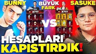 SASUKENİN HESABIYLA DOĞUKAN BUNYNİN HESABINI KAPIŞTIRDIK  BÜYÜK FARK   - PUBG Mobile