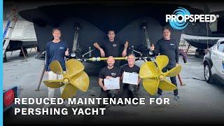 More Speed Less Fuel™ & Reduced Maintenance for Pershing Yacht Owner  Propspeed