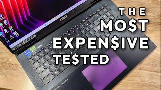 MSI TITAN 18 HX - The MOST Expensive laptop I have EVER tested