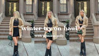 winter try on haul  holiday outfits