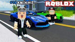 İkimizde Bugatti Aldık ve Yarıştık Kim Daha Hızlı? - Panda ile Roblox Vehicle Legends