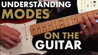 Playing In Every Mode with ONE Tiny Scale Shape GUITAR LESSON - MODES - MUSIC THEORY