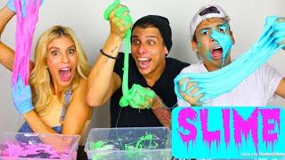 OUR VERY FIRST SLIME  CROESBROS Ft. REBECCA ZAMOLO