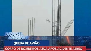 Avião caí em Vinhedo I BRASIL URGENTE - 09082024  PROGRAMA