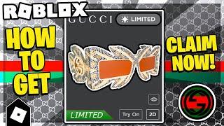 HOW TO GET NEW GUCCI SUNGLASSES LIMITED ITEM ROBLOX GUCCI GARDEN EVENT