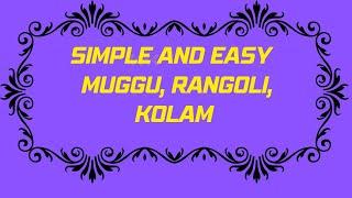 8 dots muggulu  easy rangoli  simple kolam  8 chukkala muggulu  #rekhamuggulu