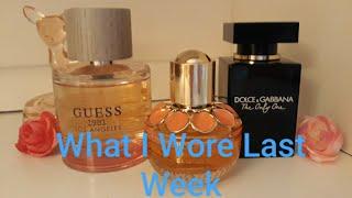 Perfumes I Wore Last Week + Compliments