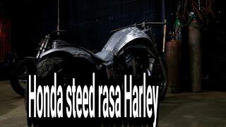 modifikasi honda steed rasa v rod Harley Davidson