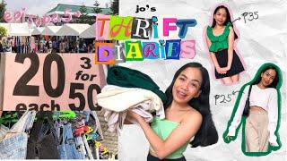 come thrift with me for my 2023 wardrobe  baguio ukay-ukay  thrift diaries ep. 5 philippines