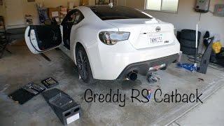 Installing a Greddy RS Exhaust - Scion FRS