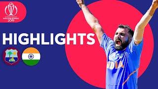 India March On With Easy Win  West Indies vs India - Match Highlights  ICC Cricket World Cup 2019