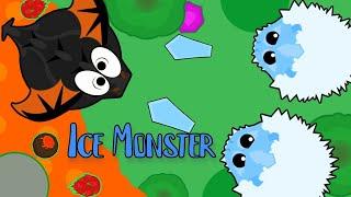 Mohio  Insane buffed Ice Monster DESTROYS EVERYTHING  Ice Monster kills BlackDragon  mope.io