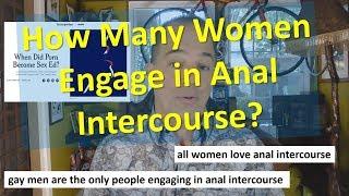 How Many Women Engage In Anal Intercourse?