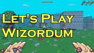 Lets Play Wizordum Demo Retro-FPS in a High-Fantasy Setting