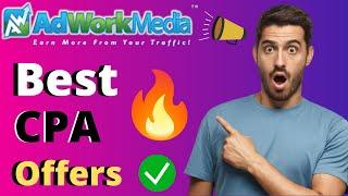 How To Make Money From Adworkmedia  Best CPA Offers  Adworkmedia Tutorial  CPA Marketing 2021