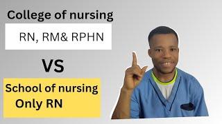 Is College of Nursing better than School of Nursing?