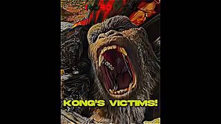 KONGS VICTIMS  #shorts #fyp #godzilla #monsterverse