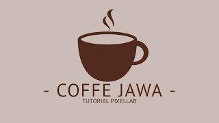 TUTORIAL PIXELLAB  LOGO COFFE