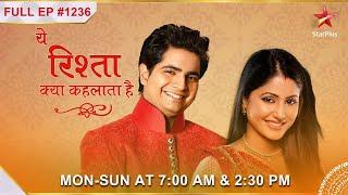 Gayatri and Akshara Patch Up  S1  Ep.1236  Yeh Rishta Kya Kehlata Hai