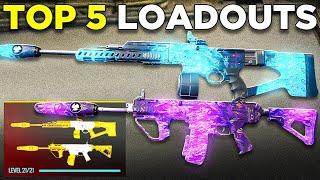 TOP 5 *META* ASSAULT RIFLE LOADOUTS in Warzone  Warzone 3 Best Class Setups - MW3