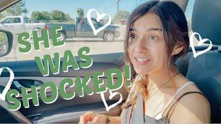 SURPRISING MY FRIEND WITH... HER FIRST PEDICURE  did she like it??  vlog