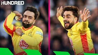 RASHID KHAN GENIUS  Every ball from his spectacular spell against London Spirit