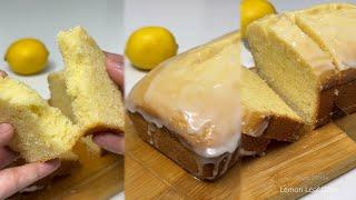LEMON LOAF CAKE with Glaze  Simple and Easy Recipe