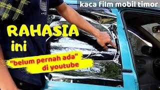 PEMULA WAJIB TAU jangan sembarangan membuat pola kaca film mobil timor