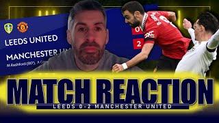 Chris LIVE post match  Leeds 0-2 Man United