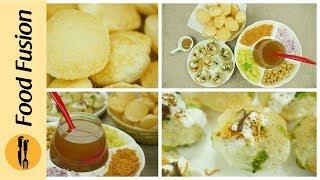 Pani Puri Recipe  Gol Gappa Recipe - By Food Fusion