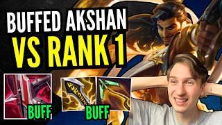 Wild Rift - Buffed Akshan vs The Rank 1 Player