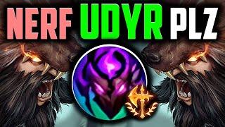 ITEM NERFS BUFFED UDYR... Best BuildRunes How to Play Udyr Jungle & Carry S14