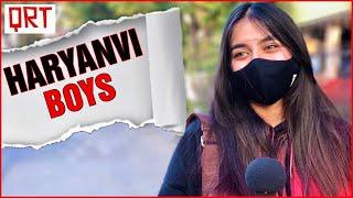 What Do People Think about HARYANA ?  Girls on Haryanvi Desi Boys  GK Quiz  Quick Reaction Team