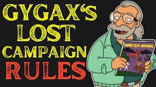 Garys Gygaxs Lost Campaign Rules Ep. 247