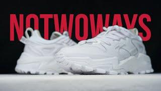 NOTWOWAYS cloudwhite Unboxing review & on feet