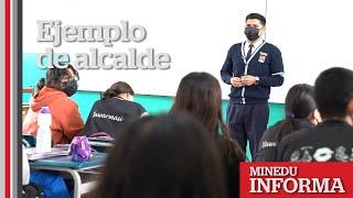 Ejemplo de alcalde escolar  #MineduInforma 03-09-22