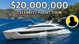 Inside a $20000000 Brand New Celebrity Owned Mega Yacht