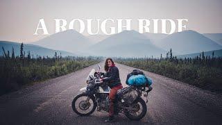 I rode to the Arctic ocean the Dempster highway to Tuktoyaktuk