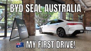 My first Premium BYD Seal Drive Impression in Sydney Australia 2023