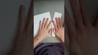 Perfect Paper POV #origami #papercraft #asmrpapersounds #pov